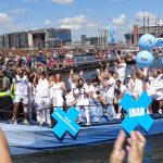 IranPride Boat in Amsterdam Canal Pride 2017