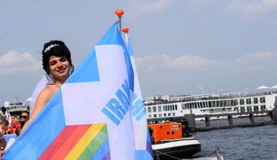 Iran Boat in Amsterdam Canal Pride 2018