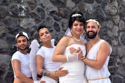 Iran Boat participants in Amsterdam Canal Pride 2018 Photo: Ali Fotovvati - (CC) JoopeA