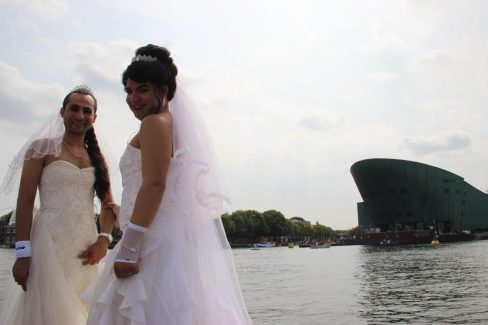 The Iran Boat in Amsterdam Canal Pride 2018