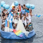 The Iran Boat in Amsterdam Pride 2018